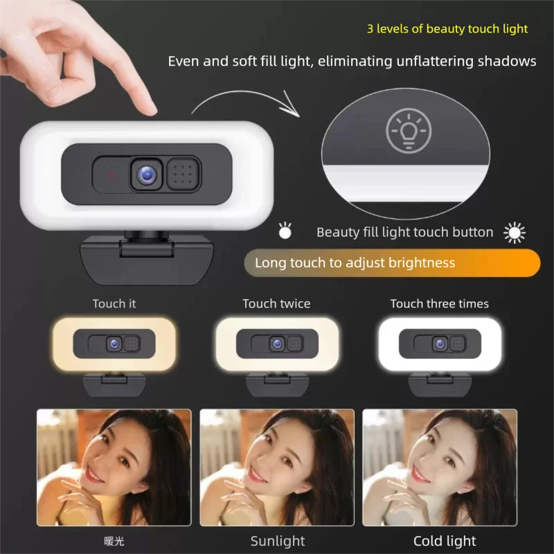 4K SmartCam – Autofokus, LED-Licht & Profi-Bildqualität